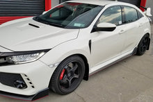 Load image into Gallery viewer, Rally Armor 17-21 Honda Civic Type R White UR Mud Flap w/ Red Logo