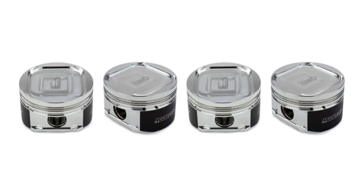 Manley 75mm STD Stroke 92.5mm +0.5mm Bore 8.5:1 Dish Piston Set w/ Rings - Subaru WRX 2002-2005 (EJ205)