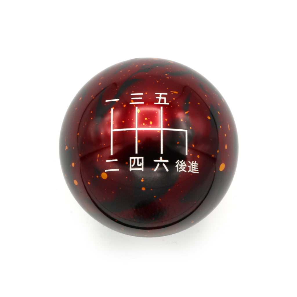 Billetworkz 6 Speed Japanese Engraving Cosmic Space Shift Knob - Subaru STi 2004-2020