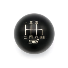 Load image into Gallery viewer, Billetworkz Gloss Red Weighted Japanese Engraving Shift Knob w/ STi Logo - Subaru STi 2004-2021