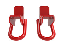 Load image into Gallery viewer, aFe POWER Front Tow Hooks Red - Toyota Tundra / Sequoia 2022+