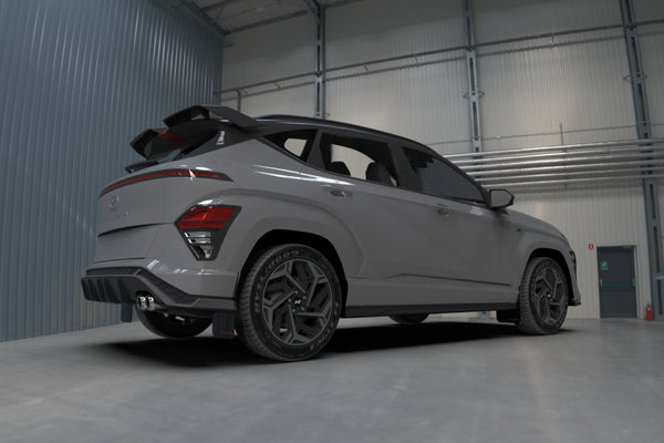 CarDesign AI Ladekantenschutz passend für Hyundai Kona 2 & N-Line (2023-2026 Kompakt): Komplettset mit passgenauer Lackschutzfolie, Kratzschutz für Kofferraum/Stoßstange Auto (Carbon-Schwarz CarDesign AI Ladekantenschutz passend für Hyundai Kona 2 & N-Line (2023-2026 Kompakt): Komplettset mit passgenauer Lackschutzfolie, Kratzschutz für Kofferraum/Stoßstange Auto (Carbon-Schwarz