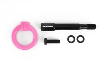 Load image into Gallery viewer, Perrin 14-19 Subaru Forester/Ascent Tow Hook Kit (Rear) - Hyper Pink