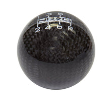 Load image into Gallery viewer, NRG Ball Style Shift Knob For Honda - Heavy Weight 480G / 1.1Lbs. - Black Carbon Fiber