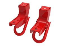 Load image into Gallery viewer, aFe POWER Front Tow Hooks Red - Toyota Tundra / Sequoia 2022+