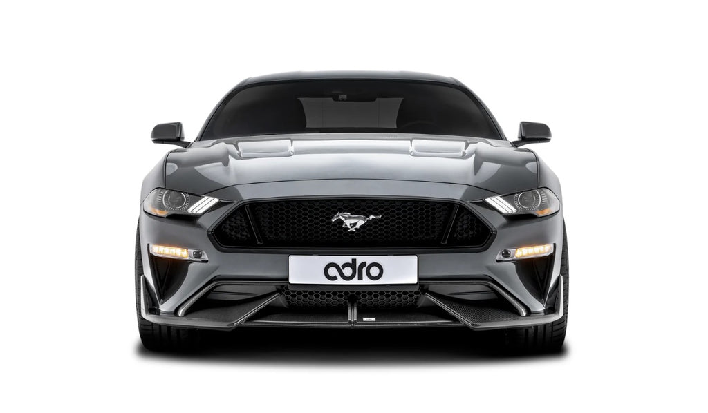 Adro Carbon Fiber Front Lip - Ford Mustang 2018-2022