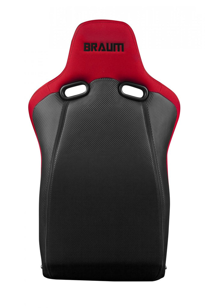Braum Racing VENOM-R Series Fixed Back Racing Seats (Single; Red)
