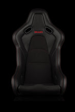 Load image into Gallery viewer, Braum Racing FALCON-S Series Fixed Back Composite Racing Seat (Single; Black Alcantara)