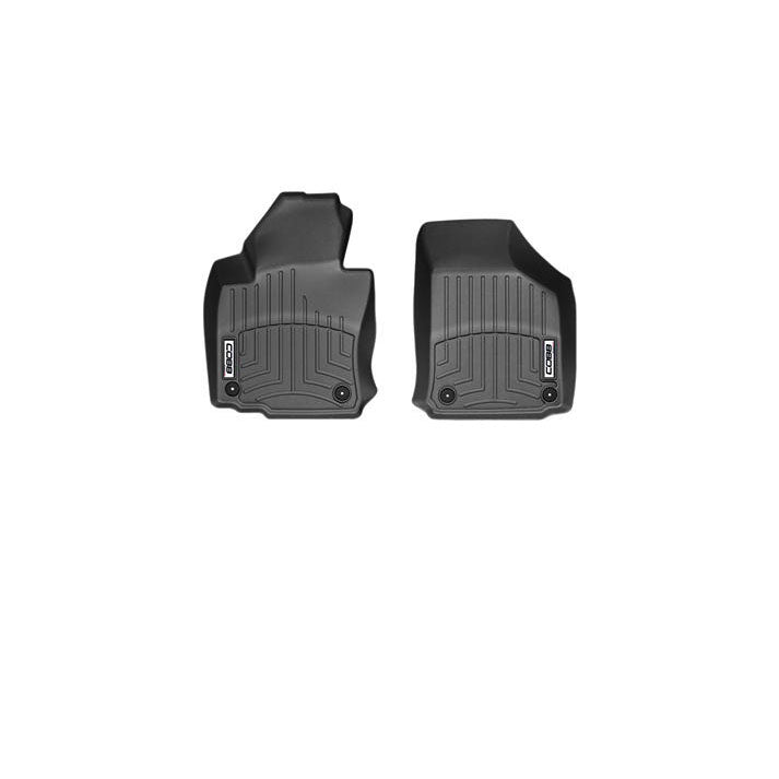 COBB x WeatherTech (Round Floor Retention) Front and Rear FloorLiners (Black) - Volkswagen GTI 2010-2014