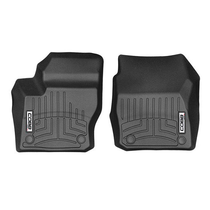COBB x WeatherTech Front & Rear FloorLiners (Black) - Ford Focus ST 2013-2018