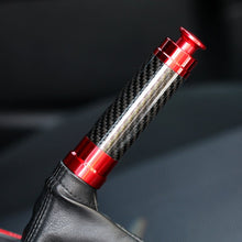 Load image into Gallery viewer, Patterson Performance Parking Brake Handle Cover w/ Button - 2005+ Subaru WRX & STI (+Multiple Fitments)