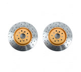 DBA Drilled & Slotted 4000 Series Front Brake Rotors (Pair) - Subaru WRX 2002-2014 (+Multiple Fitments)
