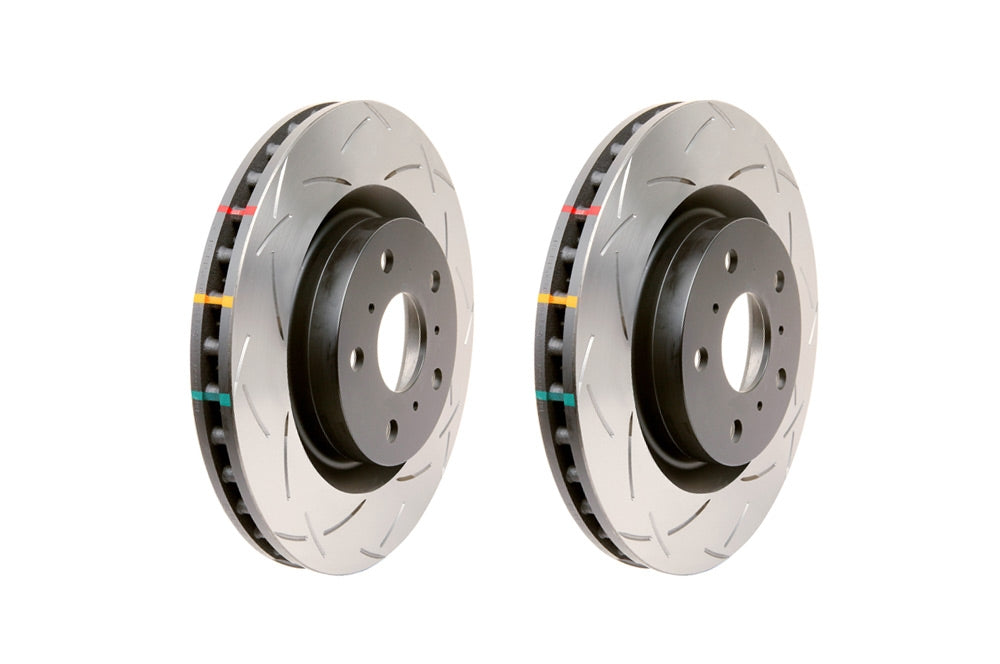 DBA 4000 Series Rear Slotted Rotors (Pair) - Subaru STI 2008-2017