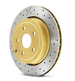 DBA Street Series Drilled & Slotted Rear Rotor (Single) - Subaru WRX 2006-2007 / Legacy GT 2005-2009