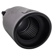 Load image into Gallery viewer, DC Sport Black Universal Bolt On Exhaust Slant Cut Tip 2.25" Inlet 3.75" Outlet