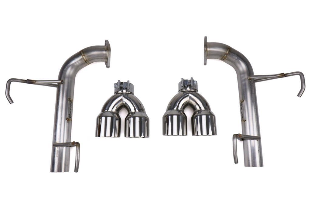 FactionFab Axle Back Exhaust w/ Polished Tips -Subaru WRX 2015-2021 / STI 2015-2018