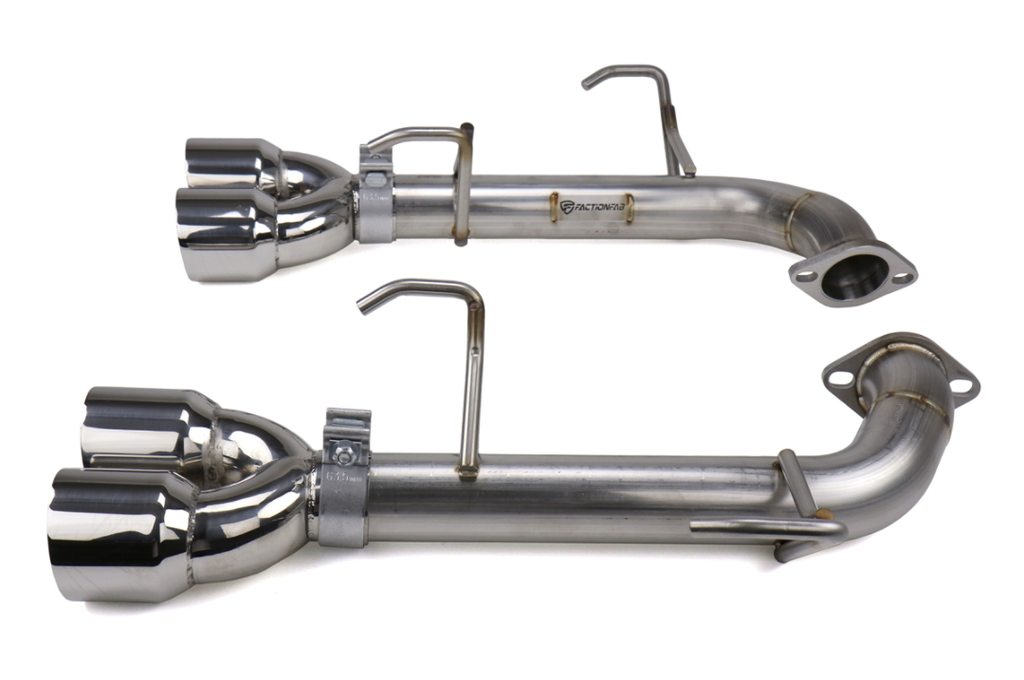 FactionFab Axle Back Exhaust w/ Polished Tips -Subaru WRX 2015-2021 / STI 2015-2018