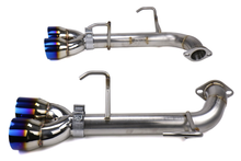 Load image into Gallery viewer, FactionFab Axle Back Exhaust w/ Burnt Tips - Subaru WRX 2015-2021 / STI 2015-2018