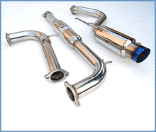 Load image into Gallery viewer, Invidia 2000-2005 Mitsubishi Eclipse Models N1 Titanium Tip Cat-back Exhaust