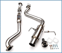 Load image into Gallery viewer, Invidia Single N1 Stainless Steel Tip Cat-back Exhaust - Subaru WRX / STi 2015-2020
