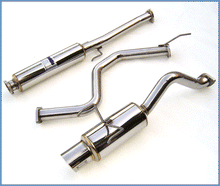 Load image into Gallery viewer, Invidia 1992-1995 Civic EF6 3DR 60mm (101mm tip) N1 Cat-back Exhaust