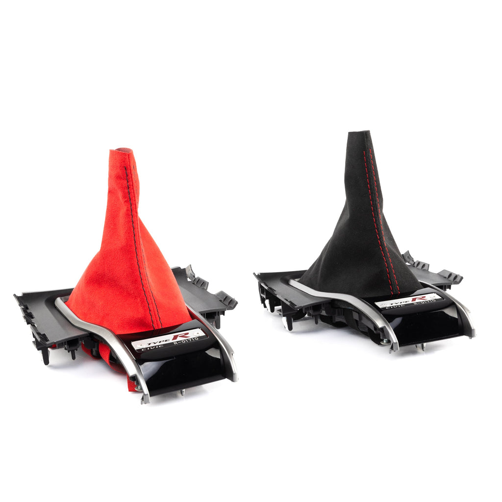 Hybrid Racing Alcantara Shift Boot - Honda Civic 2016-2021 (Incl. Si & Type R)