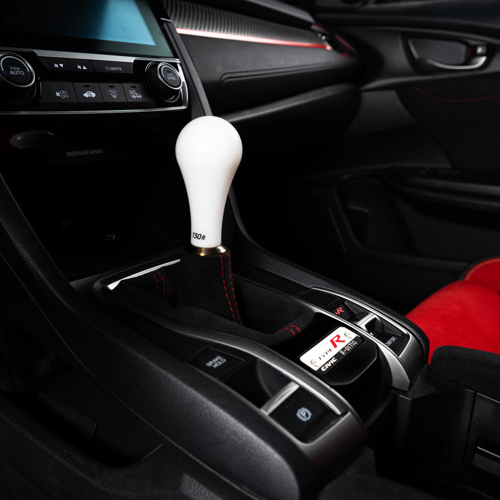Hybrid Racing Alcantara Shift Boot - Honda Civic 2016-2021 (Incl. Si & Type R)