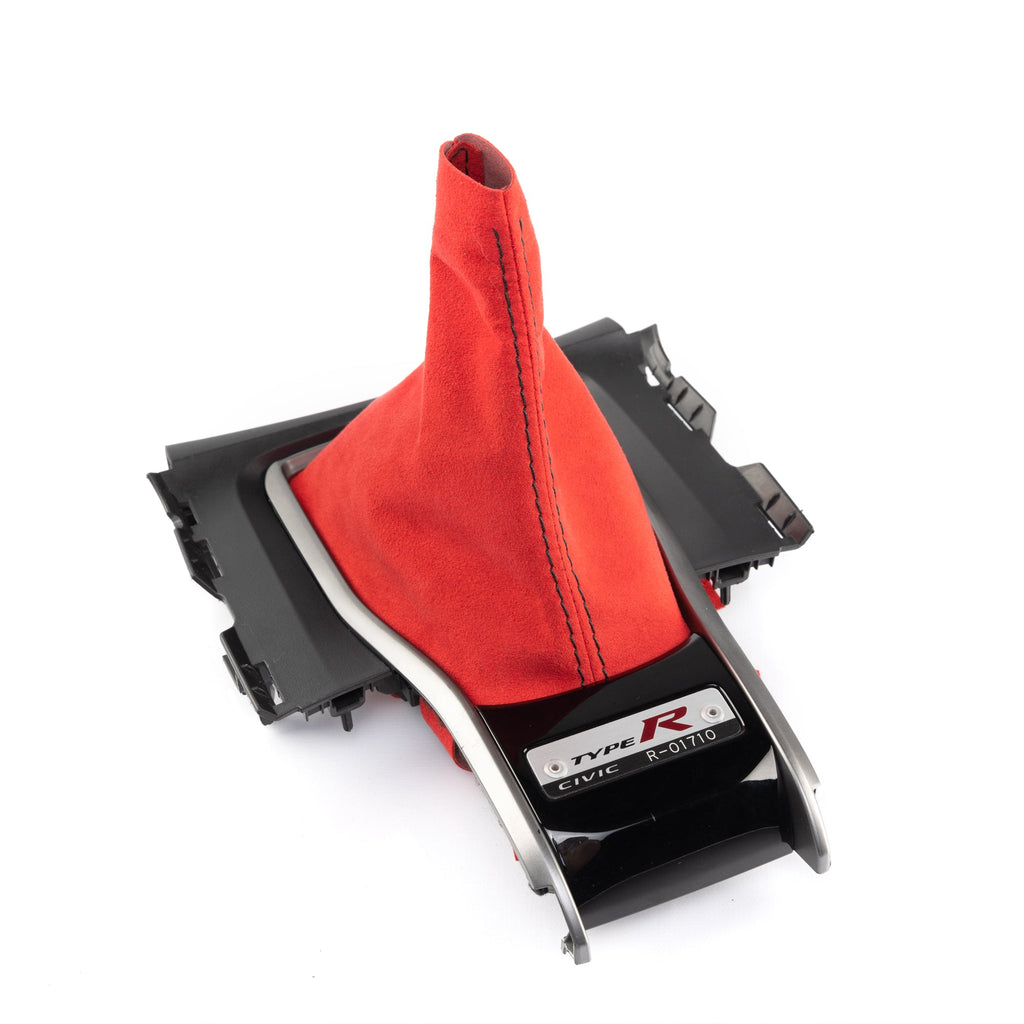 Hybrid Racing Alcantara Shift Boot - Honda Civic 2016-2021 (Incl. Si & Type R)