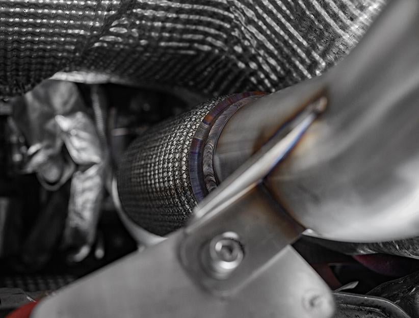 IE Cast Catted Downpipe For 2.0T AWD | Fits MQB MK7/MK7.5 Golf R & Audi 8V/8S A3, S3
