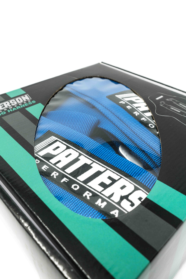 Patterson Performance 5 Point Cam Lock Racing Harness - Blue