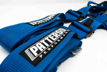 Load image into Gallery viewer, Patterson Performance 5 Point Cam Lock Racing Harness - Blue
