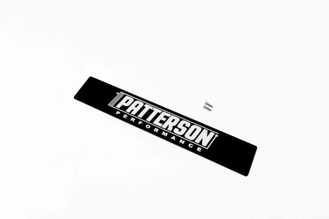 Patterson Performance Plate Delete Subaru Models 2014 & Earlier