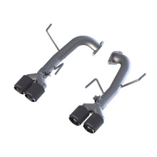 Load image into Gallery viewer, MBRP 2.5in T304 Dual Split Rear Exit Axle Back Exhaust w/ 3.5" CF Tips - Subaru WRX / STi 2015-2021