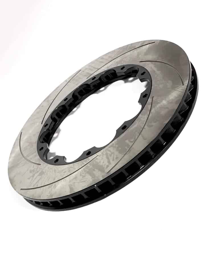 SBD Slotted Brake Rotor + Pad Complete Package - Nissan GT-R R35 2009-2020