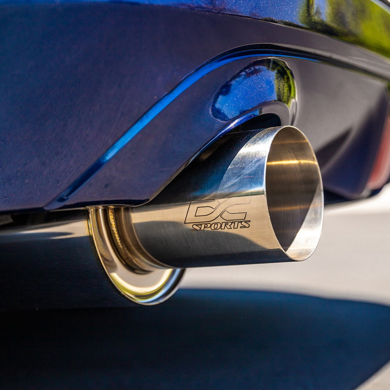 DC Sports Single Canister Catback Exhaust - Nissan 370Z 2009-2021