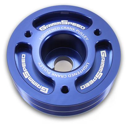 GrimmSpeed Lightweight Crank Pulley - Subaru WRX 2002-2014 / STi