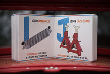 Load image into Gallery viewer, Motorhead Garage "T Is For Turbo" Hardback Children's Book