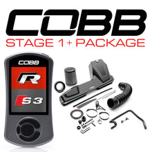 Load image into Gallery viewer, Cobb Stage 1+ Redline Carbon Fiber Power Package - Audi S3 2015-2020 (8V) / Volkswagen Golf R 2015-2019 (Mk7 / Mk7.5)