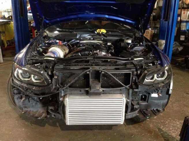 VRSF 1000whp 7.5″ Stepped Race Intercooler Upgrade Kit - BMW 135i/335i N54 & N55 (E82/ E90/ E92 / E93)