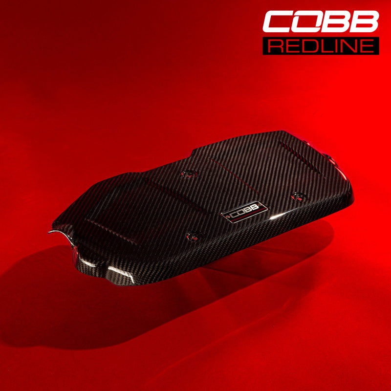 Cobb Redline Carbon Fiber Engine Cover (Gloss Finish) - Subaru WRX 2015-2021