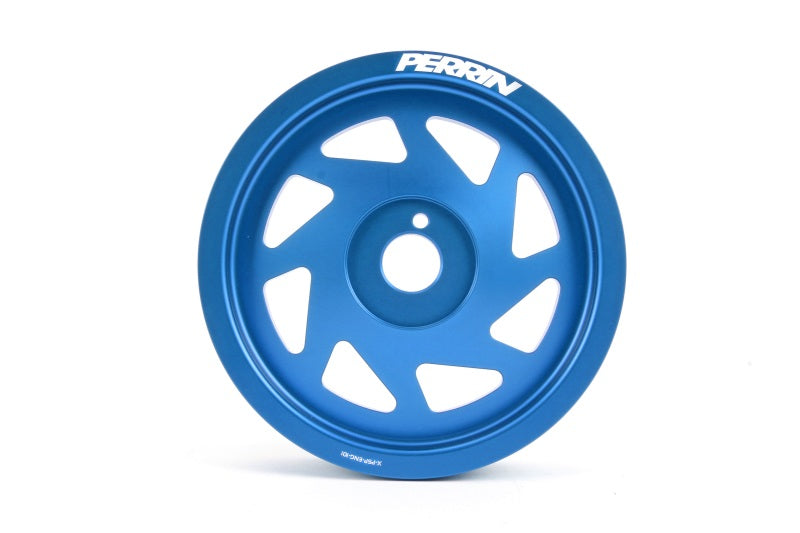 Perrin 15-18 Subaru WRX / 13-20 BRZ / 14-18 Forester XT FA/FB Crank Pulley - Blue
