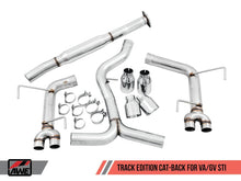 Load image into Gallery viewer, AWE Track Series Catback Exhaust - Subaru WRX / STi (Sedan) 2011-2021