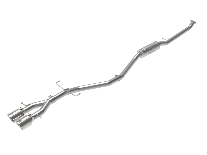 aFe Takeda 2.5in 304SS Cat-Back Exhaust System 17-20 Honda Civic
