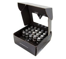 Load image into Gallery viewer, NRG 700 Series M12 X 1.5 Steel Lug Nut w/Dust Cap Cover Set 21 Pc w/Locks & Lock Socket - Silver