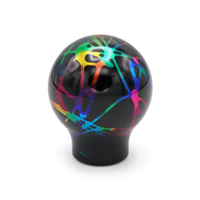 Load image into Gallery viewer, Billetworkz Black w/ Rainbow Splash Shift Knob - Subaru STi 2004-2021