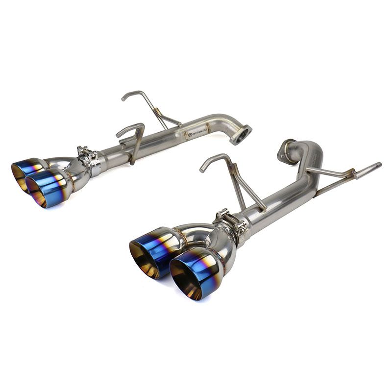 FactionFab Axle Back Exhaust w/ Burnt Tips - Subaru WRX (Sedan) 2011-2014 / STi (Sedan) 2011-2014