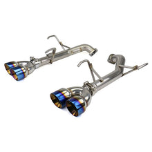 Load image into Gallery viewer, FactionFab Axle Back Exhaust w/ Burnt Tips - Subaru WRX (Sedan) 2011-2014 / STi (Sedan) 2011-2014