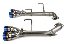 Load image into Gallery viewer, FactionFab Axle Back Exhaust w/ Burnt Tips - Subaru WRX (Sedan) 2011-2014 / STi (Sedan) 2011-2014