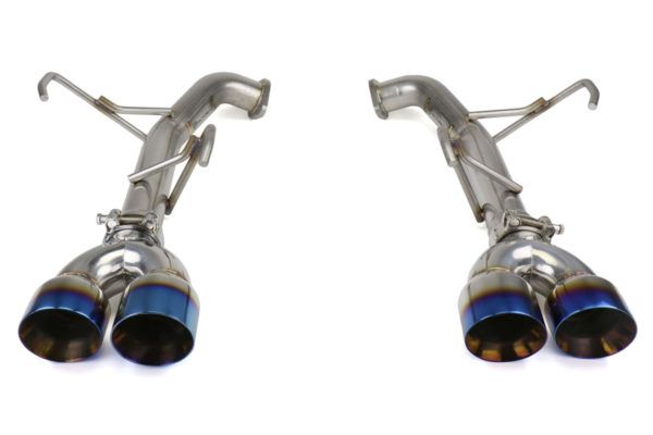 FactionFab Axle Back Exhaust w/ Burnt Tips - Subaru WRX (Sedan) 2011-2014 / STi (Sedan) 2011-2014