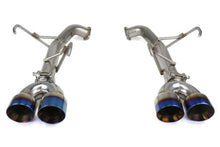 Load image into Gallery viewer, FactionFab Axle Back Exhaust w/ Burnt Tips - Subaru WRX (Sedan) 2011-2014 / STi (Sedan) 2011-2014